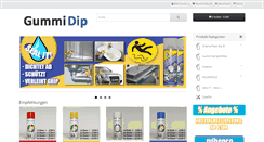 Desktop Screenshot of gummidip.com